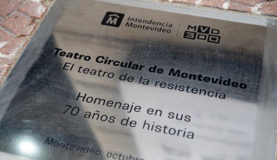 imagen de Placa conmemorativa del teatro Circular