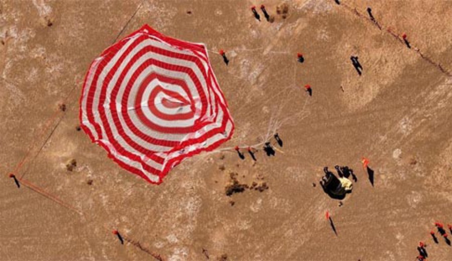 imagen de China recupera primer satélite de prueba reutilizable y retornable