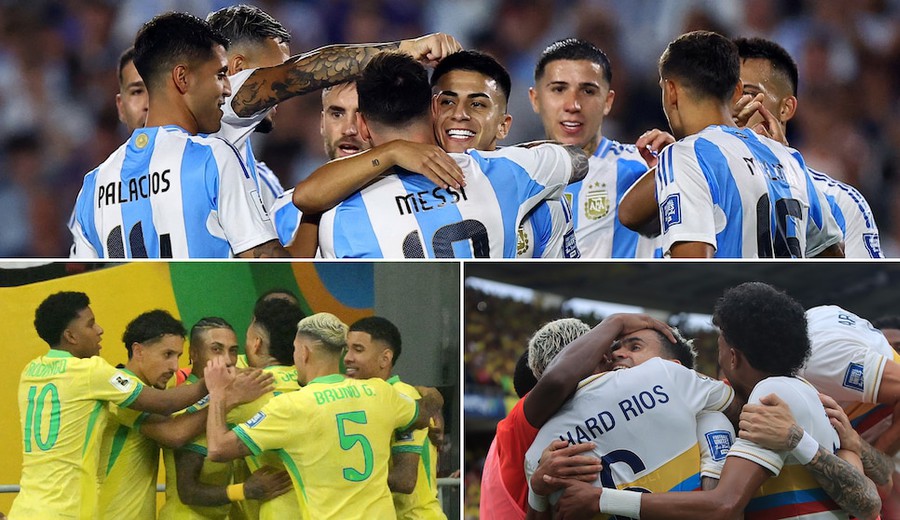 imagen de Eliminatorias sudamericanas: Argentina, Colombia, Uruguay y Brasil lideran luego de jugada la fecha 10