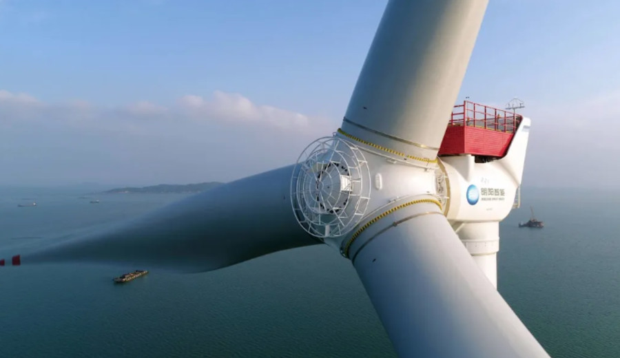 imagen de China: El aerogenerador más grande de la historia  provoca cambios en el microclima cercano