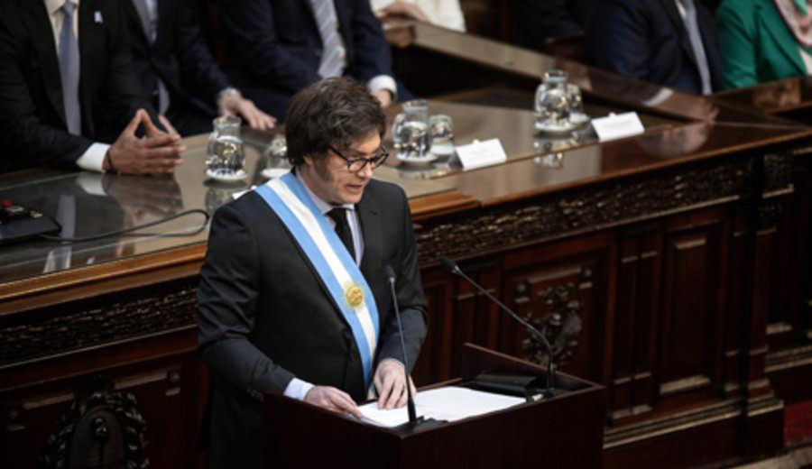 imagen de La recesión "ha terminado" y Argentina "ha comenzado a crecer", dice Milei