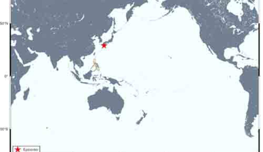 imagen de Terremoto de magnitud 6,8 sacudió Japón y provocó una alerta de tsunami