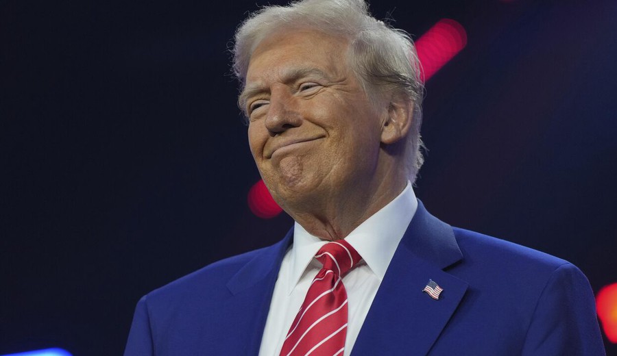 imagen de Donald Trump llega a Washington para su investidura presidencial