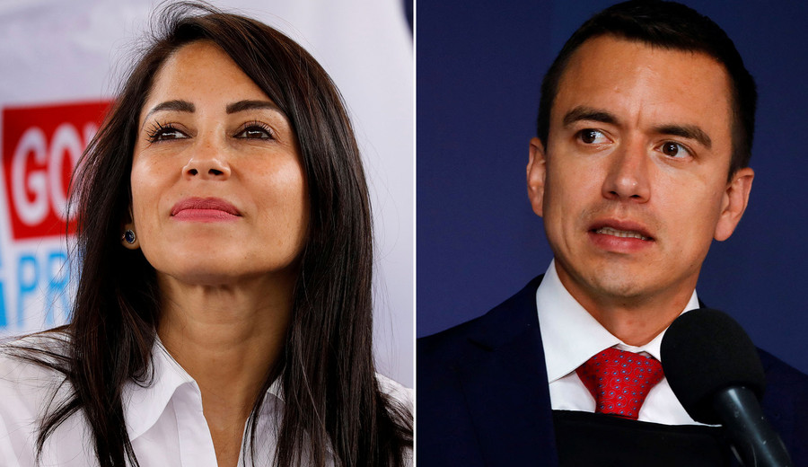 imagen de Ecuador: Las últimas encuestas previas a las elecciones indican que Noboa y González pasarían a segunda vuelta
