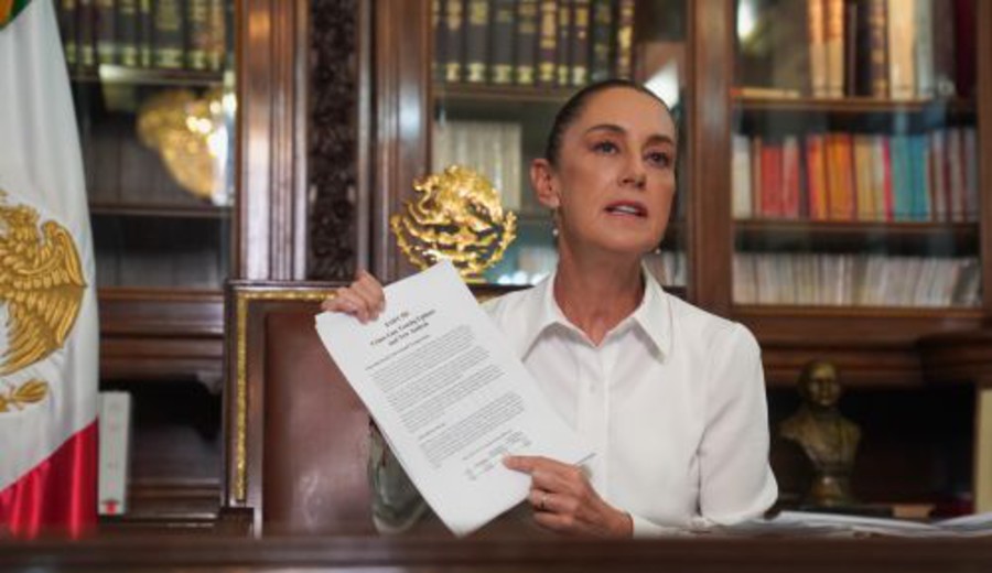 imagen de Mensaje de la presidenta Claudia Sheinbaum al pueblo de México: "La soberanía no se negocia"