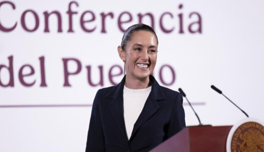 imagen de Claudia Sheinbaum sobre Milei y la difusión de $LIBRA: "de confirmarse, es sumamente grave"