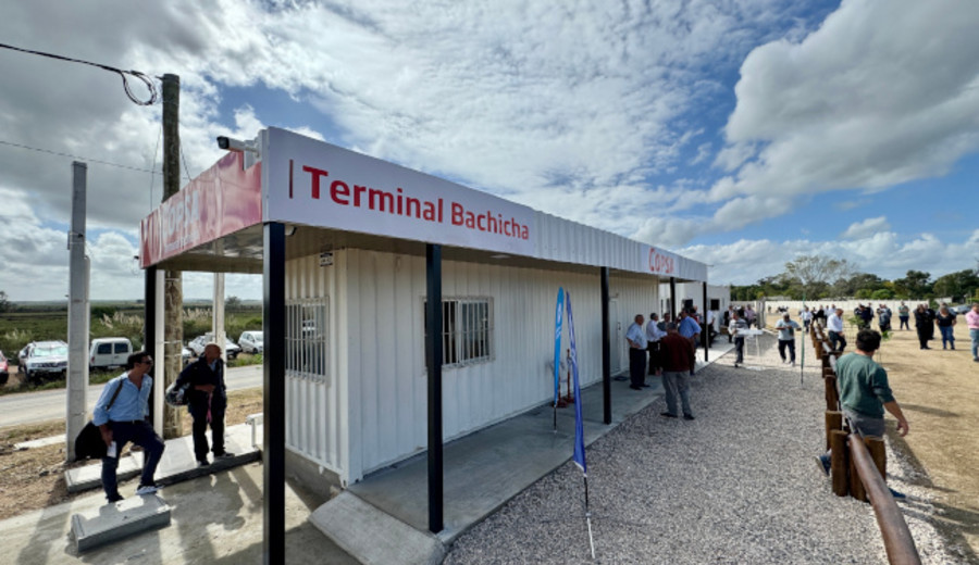 imagen de “El Bachicha”, conocido basurero en Parque del Plata, fue transformado en nueva terminal de ómnibus