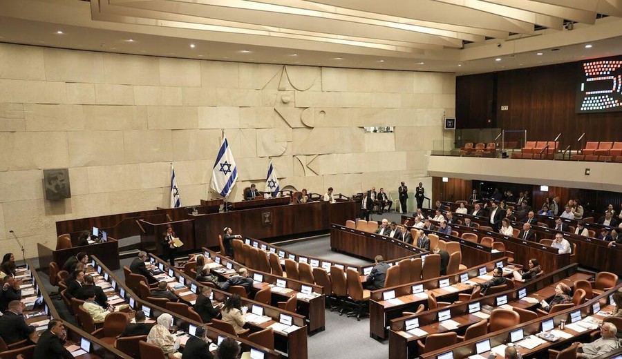imagen de Protestan a las afueras del Parlamento de Israel contra la extensión del conflicto en Gaza