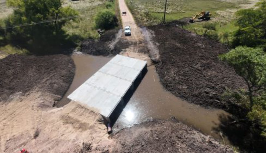 imagen de Canelones fortalece su infraestructura vial e hidráulica con nuevos puentes y dovelas