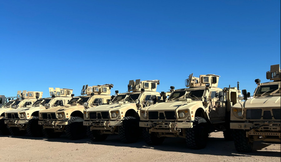 imagen de Ejército uruguayo recibe los primeros blindados Oshkosh M-ATV y los camiones Mk23 adquiridos a EEUU