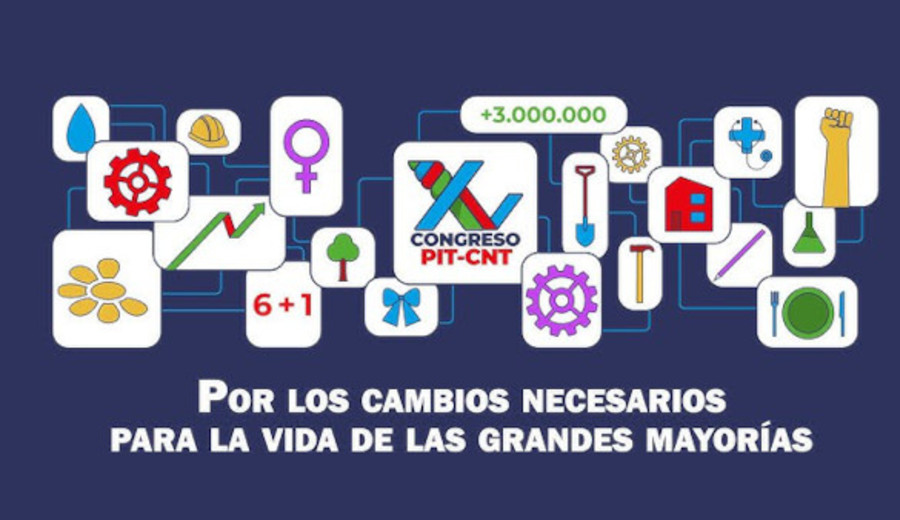 imagen de XV Congreso del PIT-CNT definirá integración de ámbitos de conducción, su posicionamiento y tono con el gobierno