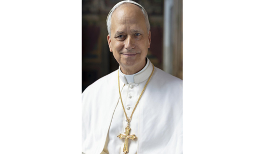 imagen de El Papa León XIV usa un símbolo religioso jamás utilizado por un Santo Padre