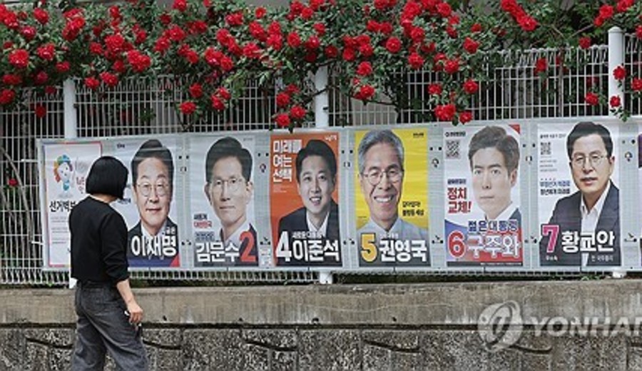 imagen de A una semana de las elecciones Lee Jae-myung mantiene la ventaja mientras Kim Moon-soo gana terreno