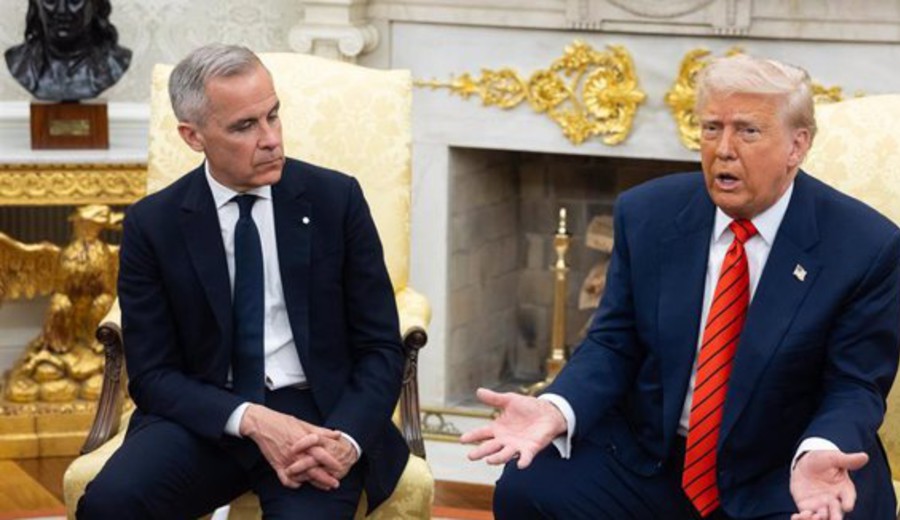 imagen de Trump ofrece a Canadá unirse "gratis" a la 'Cúpula Dorada' a cambio de ser el estado 51 de EEUU