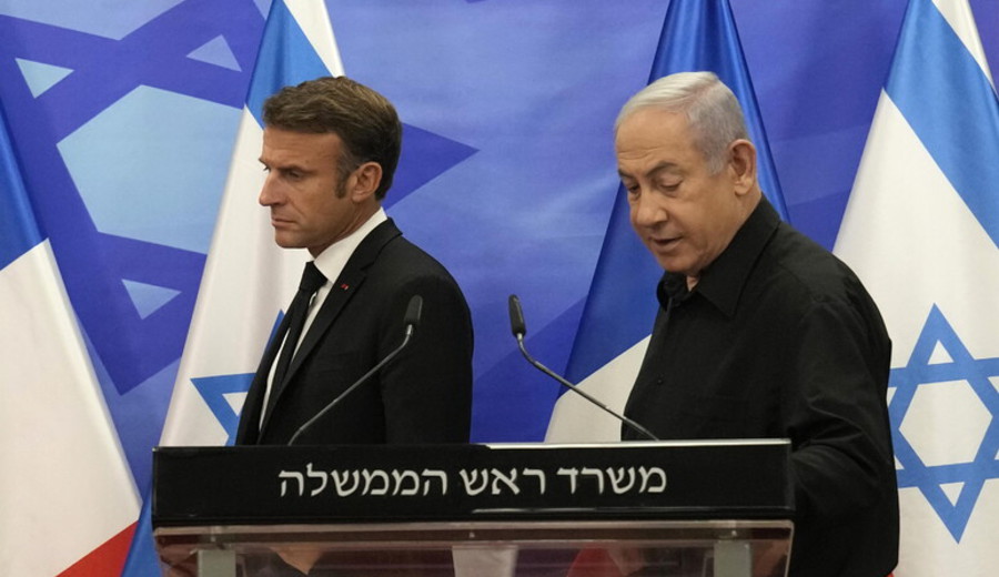 imagen de Israel carga contra Macron: "monta una cruzada contra nosotros"