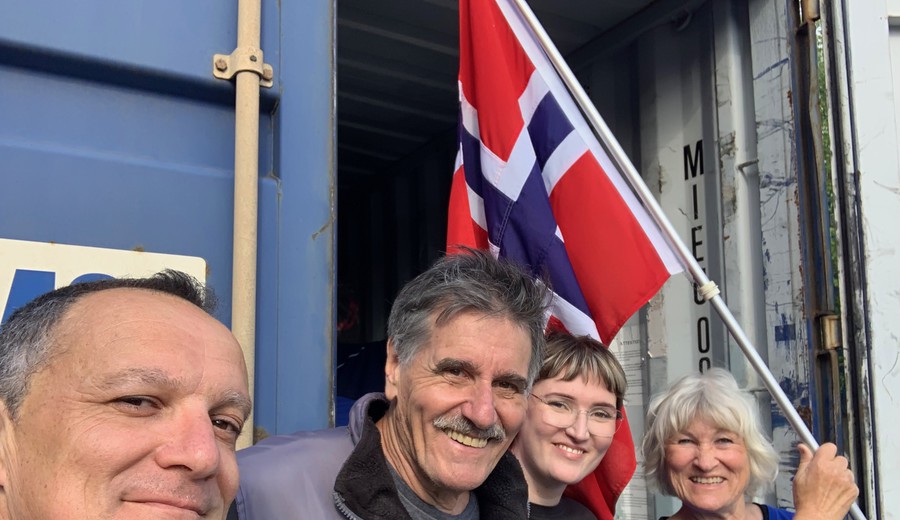 imagen de Contenedor 157: Nueva donación de Hjelpemiddelfondet de Noruega hacia Uruguay