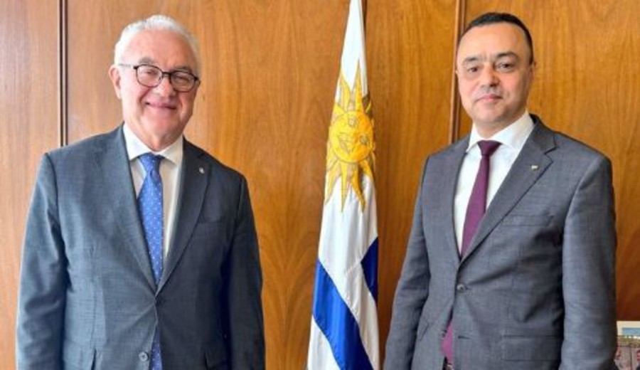 imagen de Canciller recibió a representante diplomático de Palestina: solidaridad por la grave crisis en Gaza fruto de la masacre