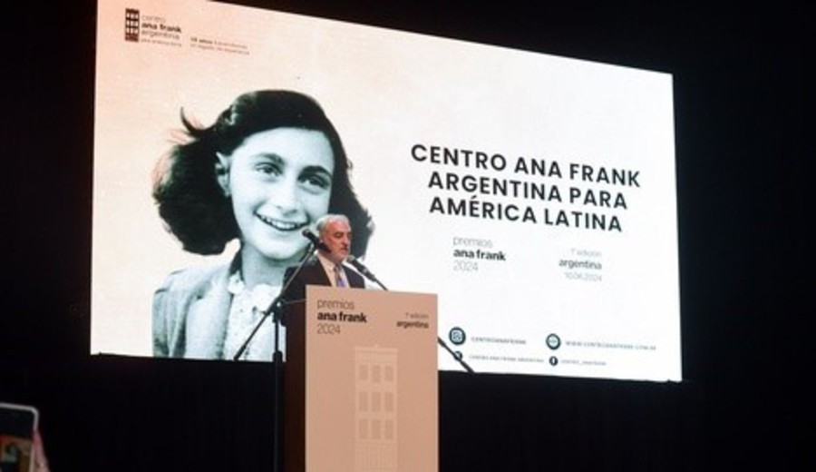 imagen de Orsi recibirá el premio Ana Frank, en representación de Uruguay