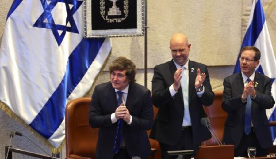 imagen de Milei promete mudar la embajada argentina a Jerusalén