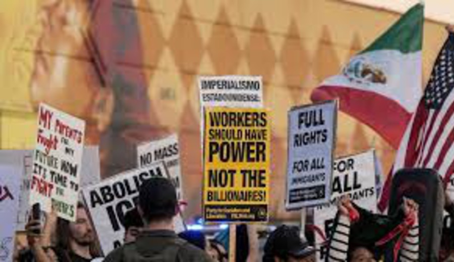 imagen de "Soy la voz de mi familia": las protestas migrantes contra Trump se extienden en EEUU