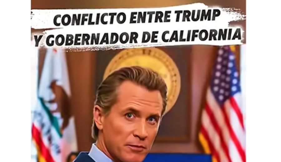 imagen de Se tensa la situación entre el gobernador de California y Donald Trump
