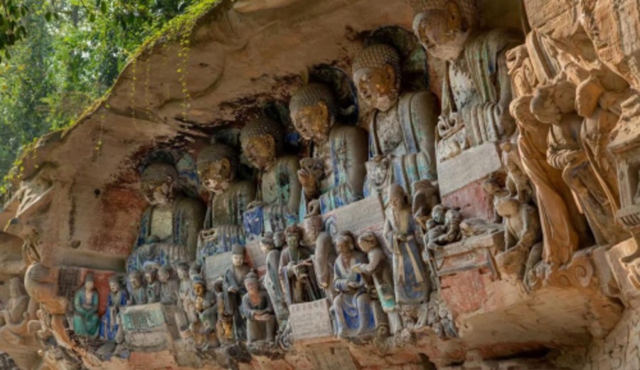 imagen de Grabados Rupestres de Dazu: El Último Monumento del Arte Rupestre Mundial