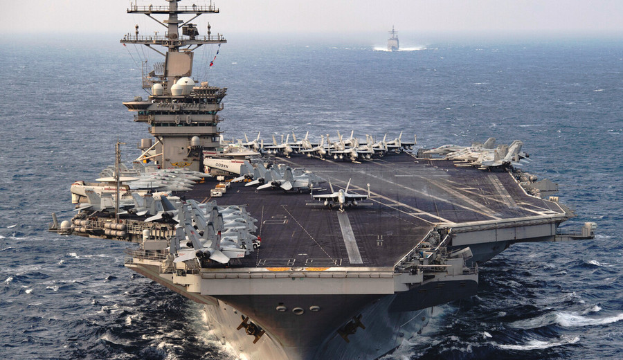 imagen de Alarmas en Oriente Medio: una armada gigante ha puesto rumbo al Atlántico desde EEUU