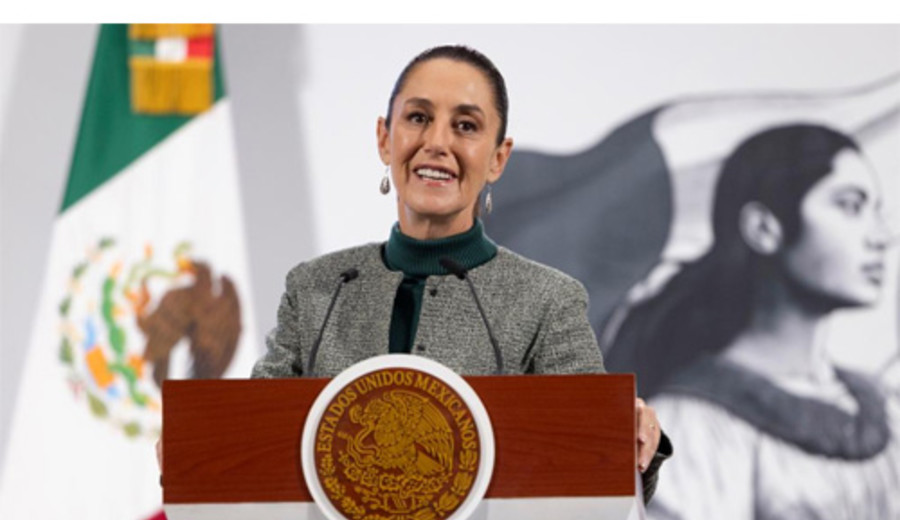 imagen de Presidenta de México desaprueba plan fiscal migratorio de EEUU