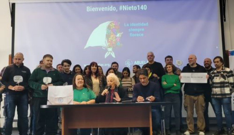 imagen de Abuelas de Plaza de Mayo anunció la restitución del Nieto 140