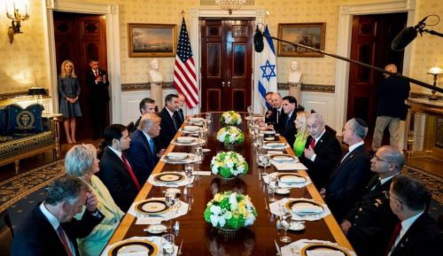 imagen de Netanyahu: con EEUU buscamos países para desplazados de Gaza