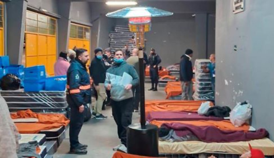 imagen de Tras nueva evaluación se resolvió continuar con alerta roja por frío para personas en situación de calle