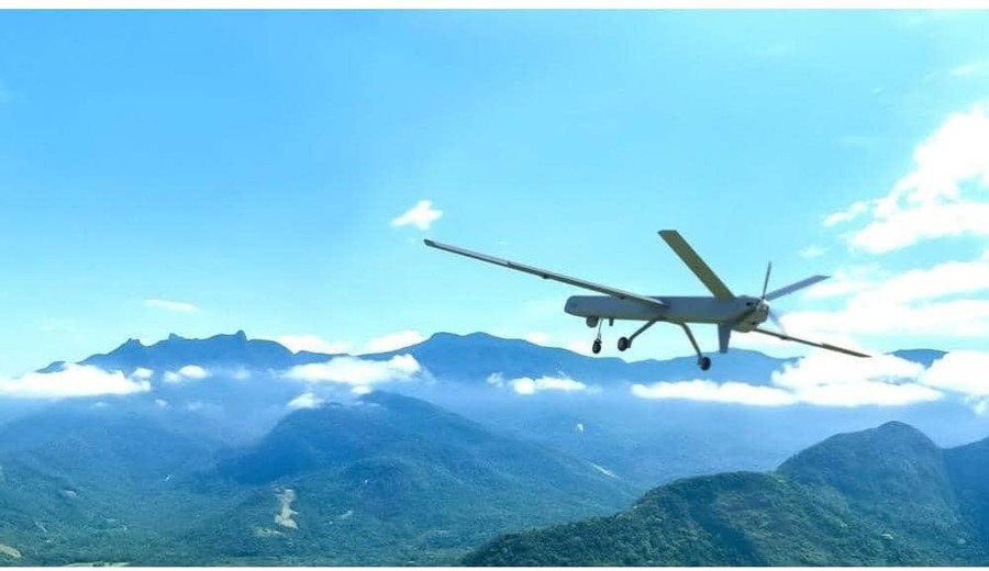 imagen de Brasil fabrica uno de los drones de ataque más imponentes del mundo, capaz de volar con un peso de hasta 160 kilogramos