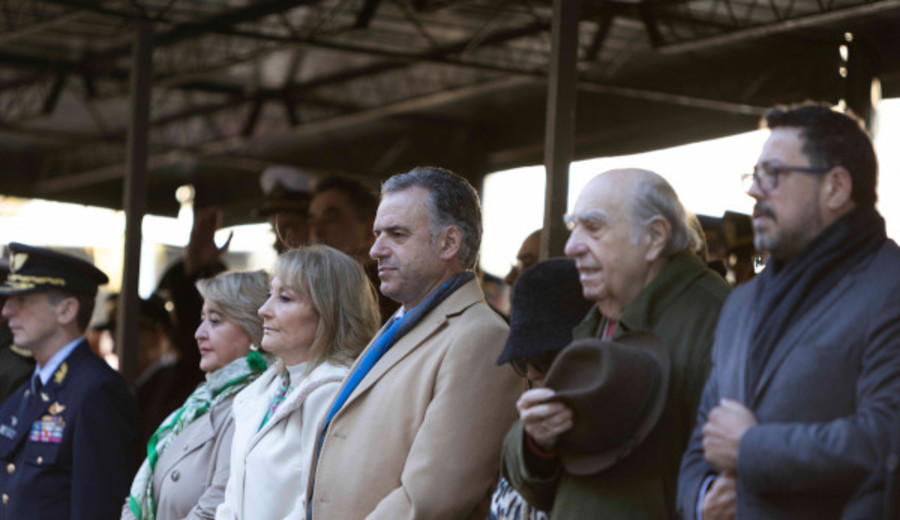 imagen de Orsi encabezó acto por 195° aniversario de la Jura de la Constitución