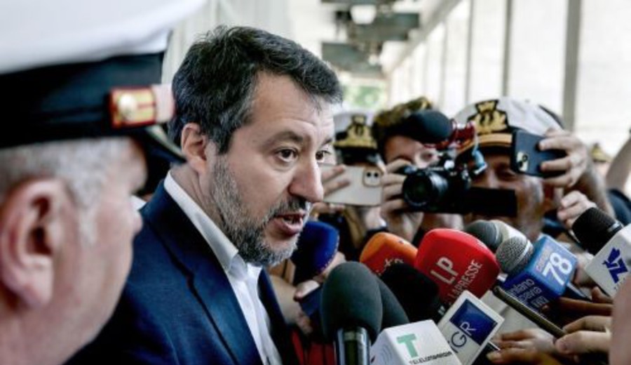 imagen de Vicepremier italiano Matteo Salvini sale en defensa de Jair Bolsonaro