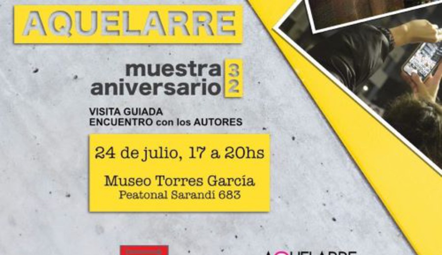 imagen de Visita guiada y encuentro con autores en la exposición 32 aniversario de Aquelarre – Escuela de Fotografía