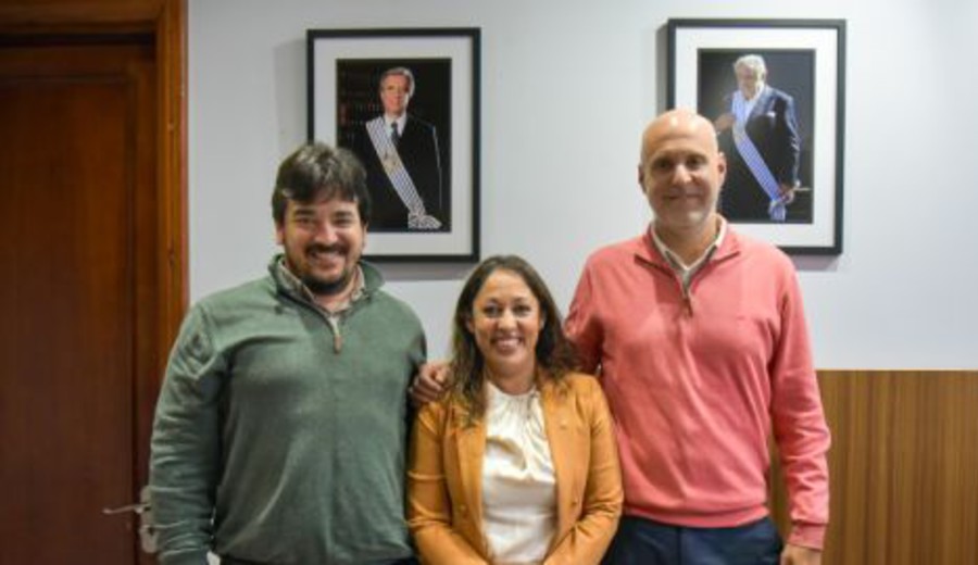 imagen de El intendente Legnani se reunió con la ministra de IEyM para planificar el trabajo en el departamento