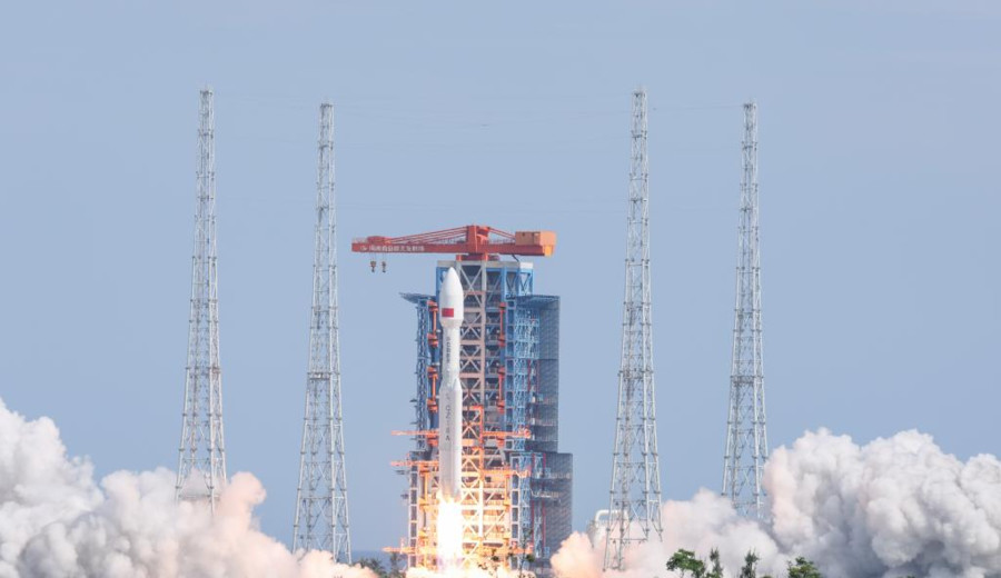 imagen de China lanza nuevo grupo de satélites de órbita terrestre baja