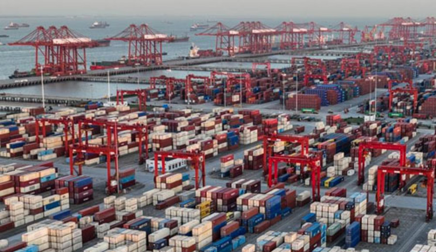 imagen de Comercio internacional de bienes y servicios de China crece 6% en junio