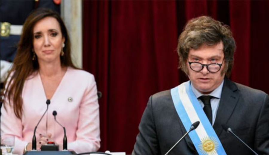 imagen de Javier Milei acusó a Victoria Villarruel de promover una “corrida cambiaria”