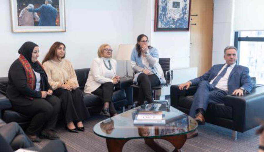 imagen de Orsi recibió a delegación de mujeres palestinas e israelíes promotoras de la paz en Medio Oriente
