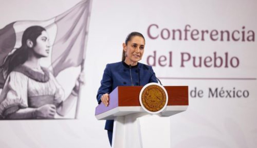 imagen de Presidenta de México defiende como "decisión soberana" la extradición de 26 capos a EEUU