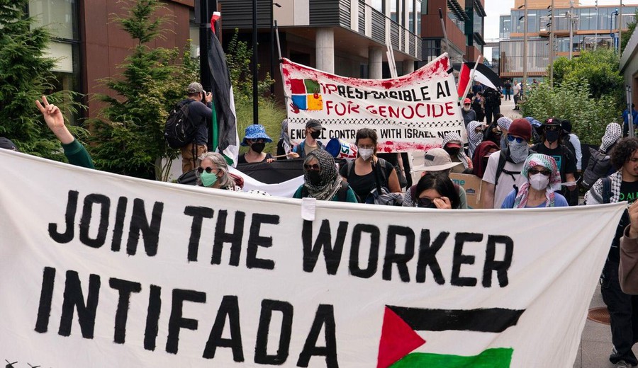 imagen de EEUU: Empleados de Microsoft ocupan sede central en protesta contra los negocios de la empresa con Israel