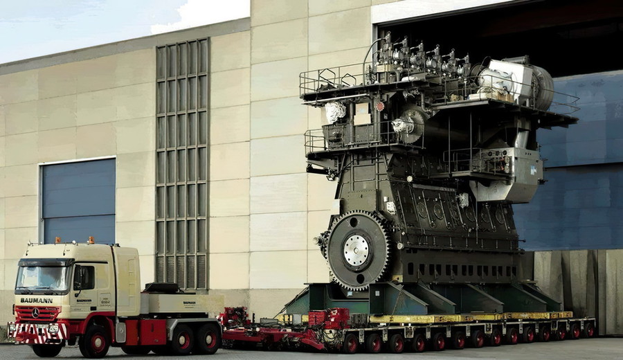 imagen de Wärtsilä-Sulzer RTA96C: super motor que consume 14 toneladas de diésel/hora y desarrolla 109.000CV