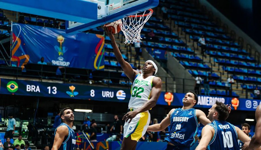 imagen de AmeriCup: Uruguay debutó con una ajustadísima derrota 81-76 a manos de Brasil