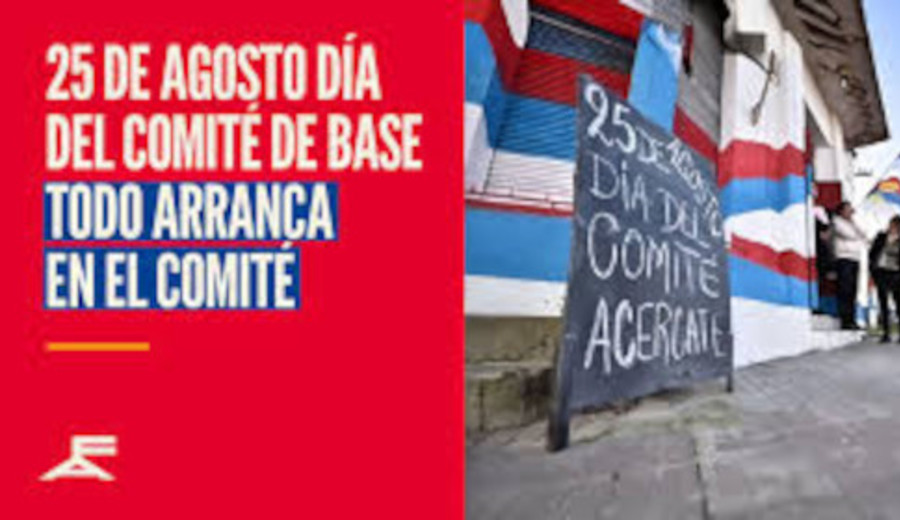 imagen de Todo arranca en el comité: 25 de agosto, Día del Comité de Base del FA