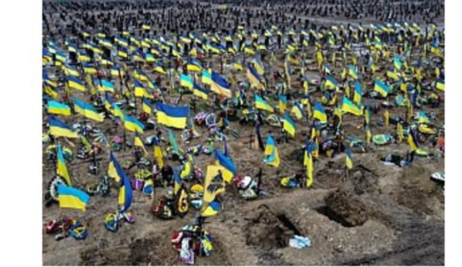 imagen de 1 millón 700 mil bajas en las Fuerzas Armadas de Ucrania