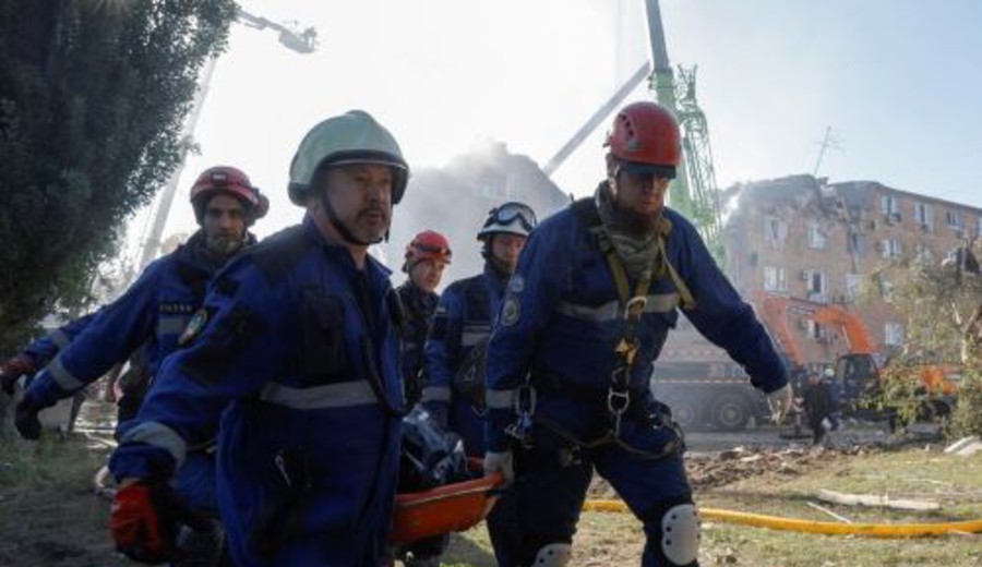 imagen de Masivo bombardeo ruso sobre Kiev y otras ciudades: al menos 19 muertos, entre ellos varios niños