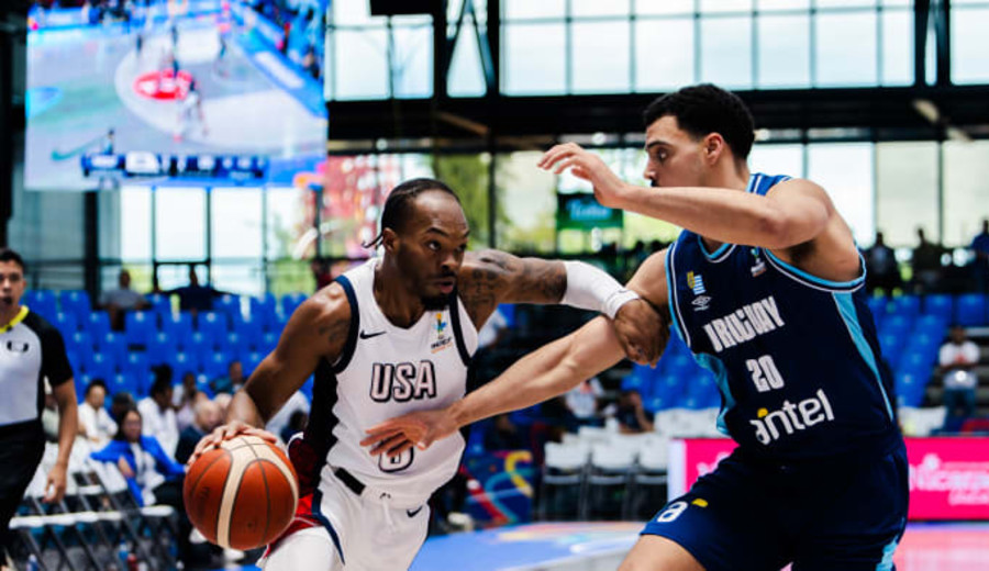 imagen de AmeriCup: Uruguay cayó derrotado 83-70 con Estados Unidos y se despidió de la competencia