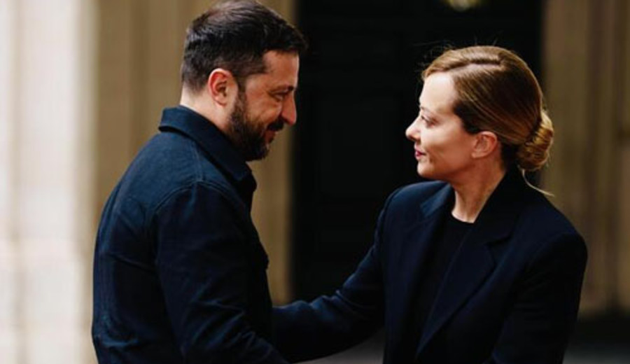 imagen de Meloni reafirma su rechazo al envío de tropas de la UE a Ucrania