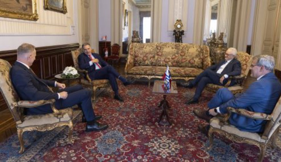 imagen de El presidente Orsi recibió cartas credenciales de embajadores de Rusia, Irán y Noruega